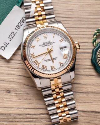 Rolex Datejust White Roman Dial 126231-0015 36 mm - Image 3