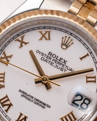 Rolex Datejust White Roman Dial 126231-0015 36 mm - Image 4