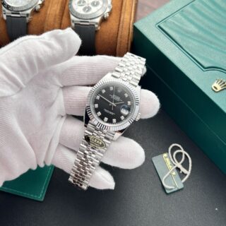 Rolex Datejust Black Diamond Dial 126334-0012 41 mm - Image 5