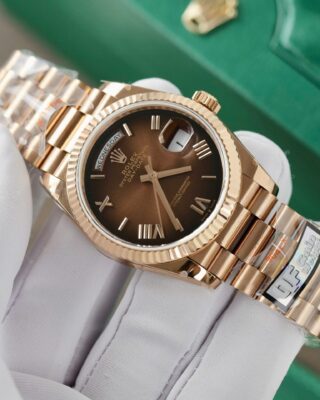 Superclone Rolex Day-Date Brown Ombré Dial 128235-0075 36 mm - Image 3