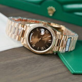 Superclone Rolex Day-Date Brown Ombré Dial 128235-0075 36 mm - Image 4