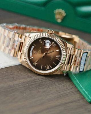 Superclone Rolex Day-Date Brown Ombré Dial 128235-0075 36 mm - Image 4