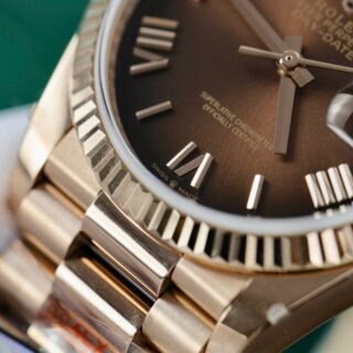 Superclone Rolex Day-Date Brown Ombré Dial 128235-0075 36 mm - Image 7