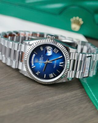 Superclone Rolex Day-Date Blue Ombré Dial 128239-0063 36 mm - Image 4