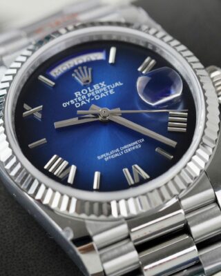 Superclone Rolex Day-Date Blue Ombré Dial 128239-0063 36 mm - Image 5
