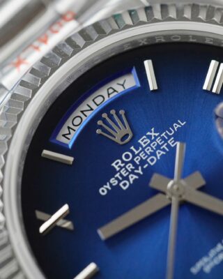 Superclone Rolex Day-Date Blue Ombré Dial 128239-0063 36 mm - Image 6