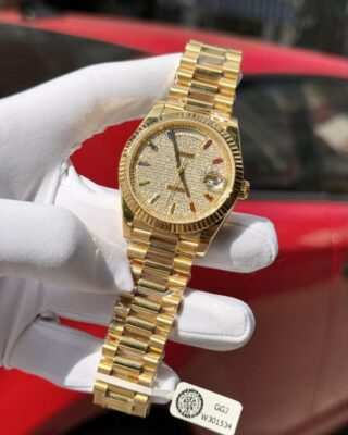 Superclone Rolex Day-Date Diamond-Paved Dial 128238-0051 36 mm - Image 3