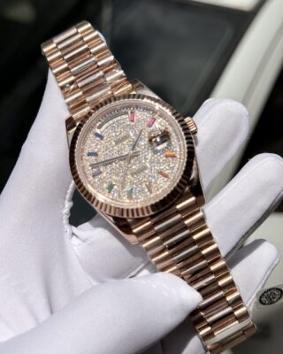Superclone Rolex Day-Date Diamond-Paved Dial 128235-0039 36 mm - Image 3