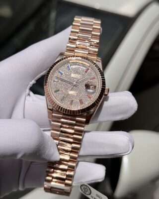 Superclone Rolex Day-Date Diamond-Paved Dial 128235-0039 36 mm - Image 4