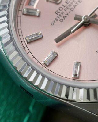 Superclone Rolex Day-Date Pink Diamond Dial 128236-0024 36 mm - Image 7