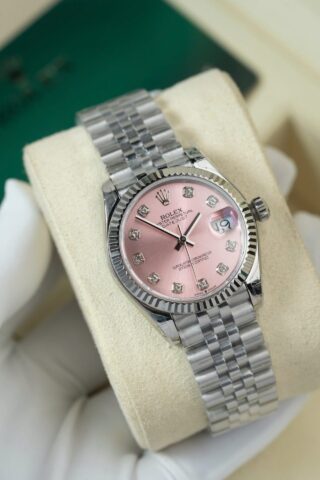 Rolex Datejust Pink Diamond Dial 278274-0032 31 mm - Image 3