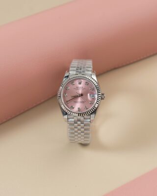 Alternative view of Rolex Datejust Pink Diamond Dial 278274-0032 31 mm