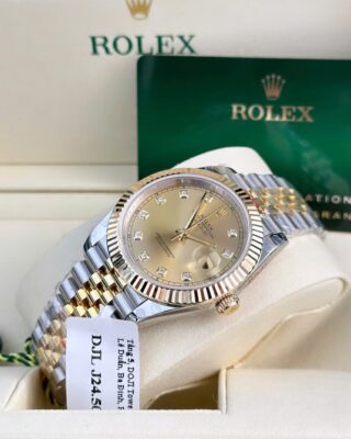 Rolex Datejust Champagne Diamond Dial 126333-0012 41 mm - Image 4