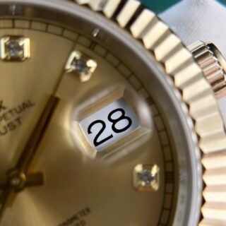 Rolex Datejust Champagne Diamond Dial 126333-0012 41 mm - Image 6