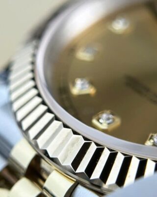 Rolex Datejust Champagne Diamond Dial 126333-0012 41 mm - Image 7