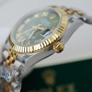 Rolex Datejust Olive Green Roman Diamond Dial 126233-0025 36 mm - Image 8