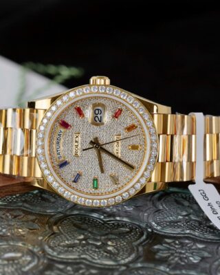 Superclone Rolex Day-Date Diamond-Paved Dial 128348rbr-0030 36 mm - Image 3