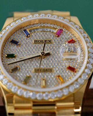 Superclone Rolex Day-Date Diamond-Paved Dial 128348rbr-0030 36 mm - Image 5