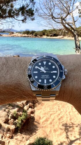 Superclone Rolex Submariner Black Dial 124060 No-Date photo review