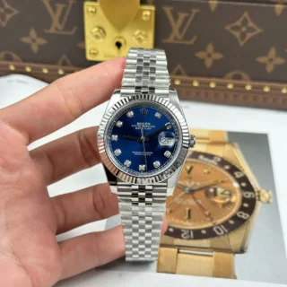 Datejust Blue Dial Fluted Bezel Jubilee Bracelet
