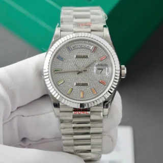 Day Date Diamond Dial Diamond Bezel Presidential Bracelet