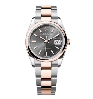 Rolex Datejust Dark Rhodium Dial 126201-0014 36 mm