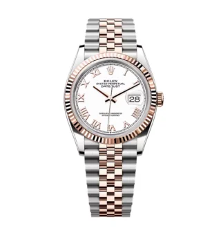 Rolex Datejust White Roman Dial 126231-0015 36 mm