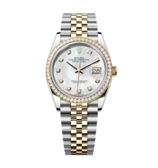 Rolex Datejust Mother of Pearl Diamond Dial 126283RBR-0009 36 mm