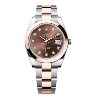 Rolex Datejust Chocolate Diamond Dial 126301-0003 41 mm
