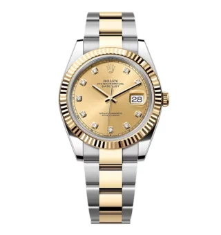Rolex Datejust Champagne Diamond Dial 126333-0011 41 mm