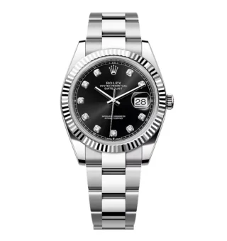 Rolex Datejust Black Diamond Dial 126334-0011 41 mm