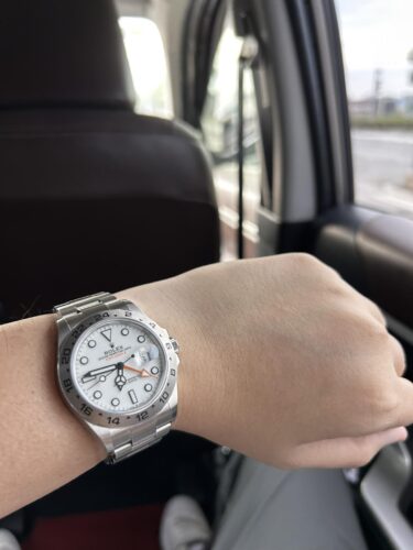 Replica Rolex "Polar" Explorer II White Dial 226570 WSO photo review