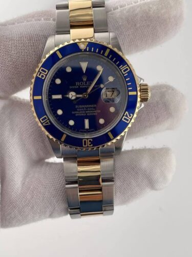 Superclone Rolex Submariner Blue Dial PR16233B photo review