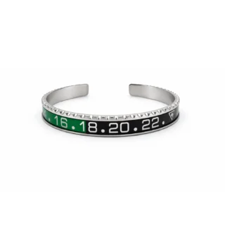 Sprite Black-Green GMT Titanium Steel Bracelet