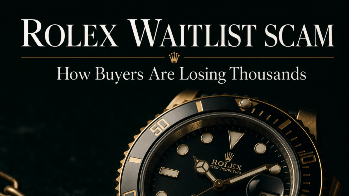 Rolex Waitlist Scam Exposed - luxury watch buying fraud warning