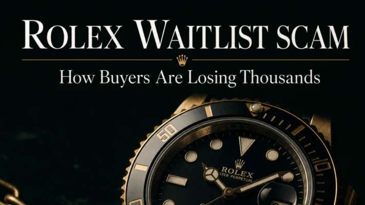 Rolex Waitlist Scam Exposed - luxury watch buying fraud warning