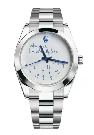 Superclone Rolex Milgauss White Dial 116400 Colette x MAD Paris