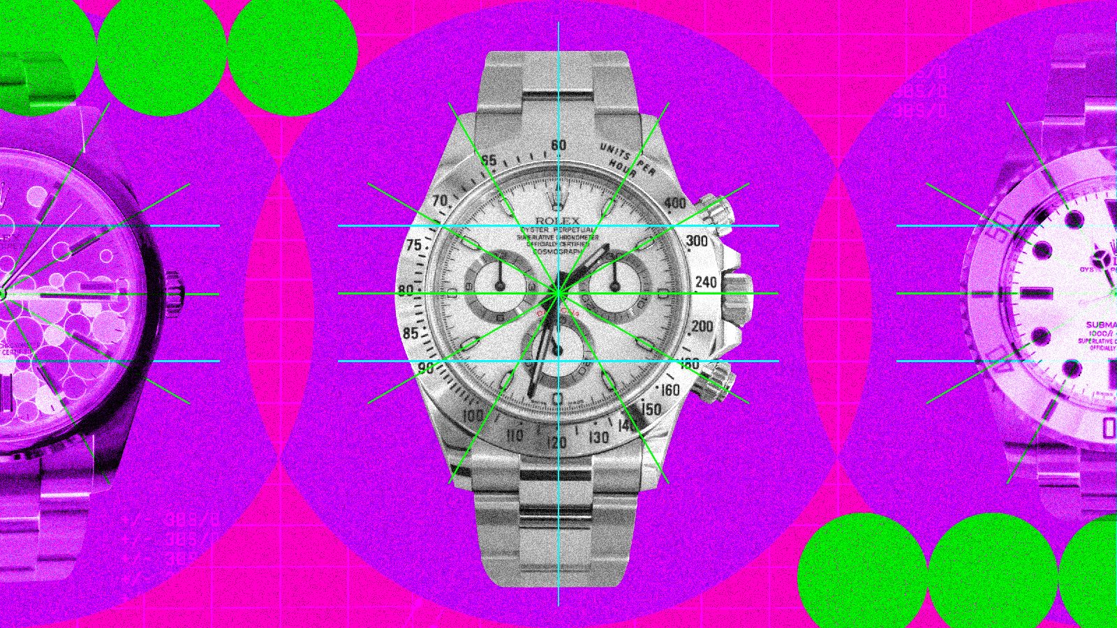 WIREDs three replica Rolex watches - Submariner Daytona and Oyster Perpetual Celebration