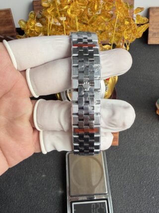 Superclone Rolex Land-Dweller White Honeycomb-Motif Dial 40mm - Image 10