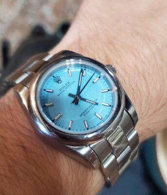 Replica Rolex Oyster Perpetual Lady Tiffany Blue Dial 277200 31 mm photo review