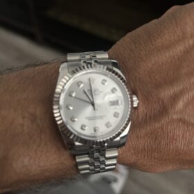 Replica Rolex Datejust White Dial 116234 36 mm photo review