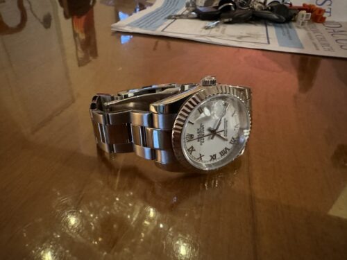 Replica Rolex Datejust White Dial 16220 36 mm photo review