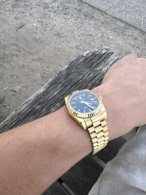 Replica Rolex Day-Date Black Dial 18038 36 mm photo review