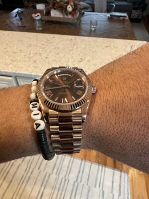 Replica Rolex Day-Date II Chocolate Dial 218235 40 mm photo review