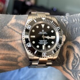 Replica Rolex Submariner Black Dial 114060 photo review