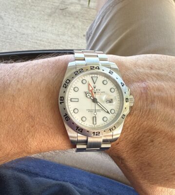 Replica Rolex Submariner White Dial 1453863 photo review