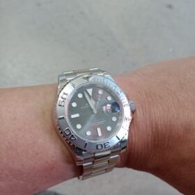 Superclone Rolex Yacht-Master Rhodium Dial 126622 photo review