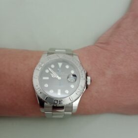 Superclone Rolex Yacht-Master Rhodium Dial 126622 photo review