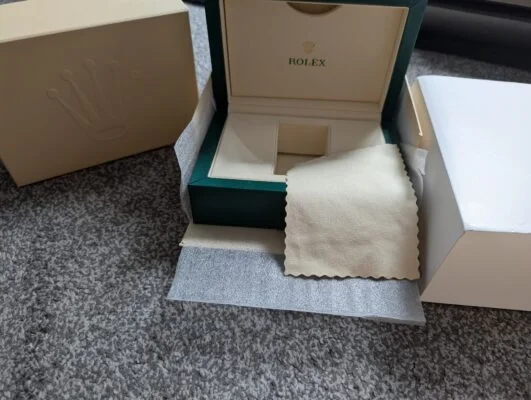 Branded box without watch