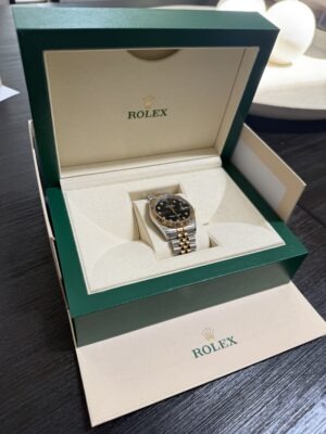 36mm Black Dial Datejust new in box